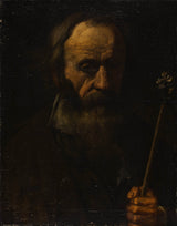 nezināms-17. gadsimta sv. Džozefs — ar ziedēšanas stieni