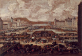 פיטר-קסטלס-1670-פונט-נוף-הסיין-ו-לובר-1670-אמנות-הדפס-אמנות-רפרודוקציה-קיר-אמנות