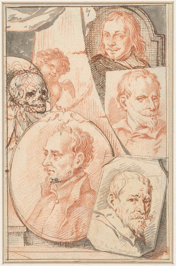 jacob-houbraken-1708-portraits-of-daniel-seghers-jodocus-de-momper-and-art-print-fine-art-reproduction-wall-art-id-agld5s72q