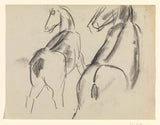 leo-gestel-1891-schetsen-van-een-paard-kunstprint-fine-art-reproductie-muurkunst-id-aglkbnu32