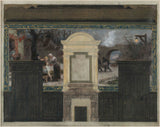 jacques-ferdinand-humbert-1884-15 지구-전시-예술-인쇄-미술-복제-벽 예술의 타운홀을 위한 스케치