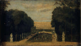 匿名 1860 年凡爾賽宮的墊子垂直車道藝術印刷品美術複製品牆藝術