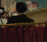 埃弗里特·申恩（Everett Shinn）1906年交响乐团的老督导者，第五大道剧院艺术印刷精美的艺术复制品墙上的艺术ID Agmmnytk9