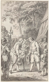 雅各布斯购买了1784年，弗雷德里克·亨利（Frederick-Henry）作为法国陆军艺术印刷中的一门普通艺术品，其精美的艺术复制品墙艺术ID Agnla6a2v