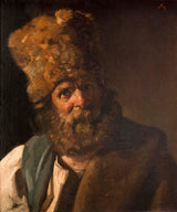 philippe-auguste-jeanron-1837-portrait-of-charles-jacques-on-his-return-from-military-service-art-print-fine-art-reproduction-wall-art