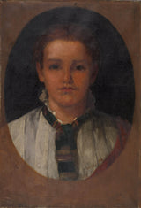 溫斯洛荷馬-1874-年輕女孩藝術印刷精美藝術複製牆藝術 id-agpc5dhpj