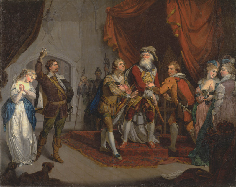 unknown-177-cordelia-championed-by-the-earl-of-kent-from-shakespearesking-lear-i-i-art-print-fine-art-reproduction-wall-art-id-agpilc7xi