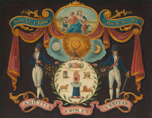 unknown-1815-emblems-for-royal-crown-lodge-no-22-art-print-fine-art-reproduction-wall-art-id-agqaumwmd