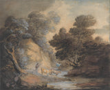 Thomas-Gainsborough-Regando-por-un-arroyo-Art-Print-Fine-Art-Reproducción-Wall-Art-Id-Agrvv8a2c