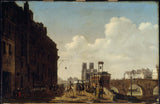 էթիեն-բուհոտ-1811-կայսրը այցելում է գինու շուկա և կոնյակի արվեստ