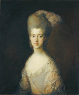 托馬斯·蓋恩斯伯勒-1777-保羅·科布-梅休恩夫人-藝術印刷品-精美藝術-複製品-牆藝術-id-agtylu76c
