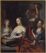george-engelhard-schroder-1734-alegoria-czterech-posiadłości-sztuka-druk-reprodukcja-dzieł sztuki-sztuka-ścienna-id-agur2qx9y