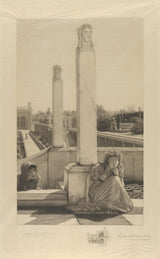 劳伦斯爵士阿尔玛塔德玛 1891 年捉迷藏艺术版画美术复制墙艺术编号 agusl4q7e