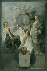 弗朗茨·安東·莫爾伯特奇-1769-向瑪麗亞·特蕾西亞皇后致敬-藝術印刷品-美術複製品-牆藝術-id-aguv0lvwy