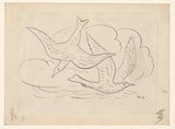 лео-гестел-1891-две-птице-уметност-штампа-фине-уметности-репродукција-зидна уметност-ид-агвкгас11