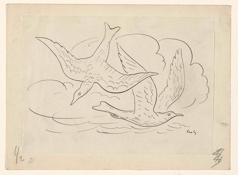 leo-gestel-1891-two-birds-art-print-fine-art-reproduction-wall-art-id-agwqgas11