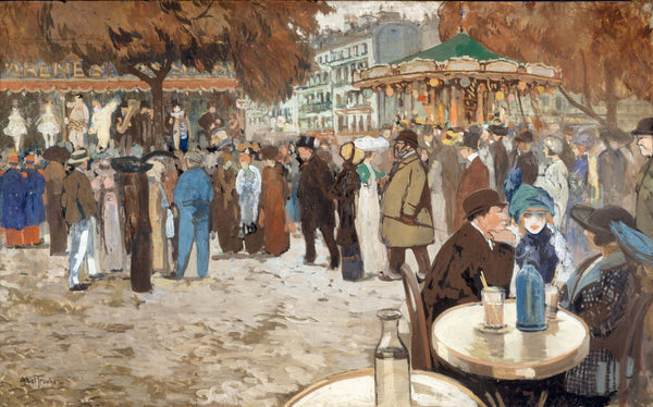 louis-abel-truchet-1910-carnival-boulevard-de-clichy-art-print-fine-art-reproduction-wall-art