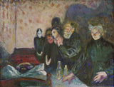 Edvard Munch-smrť-boj-art-print-fine-art-reprodukčnej-wall-art-id-agxtsc8ch