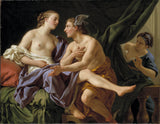 路易斯·让·弗朗索瓦·拉格里尼（Louis-Jean-Francois-lagrenee）1767水星-她和阿格拉拉-艺术印刷-精美的艺术复制品-墙-艺术-id-agxus23r5