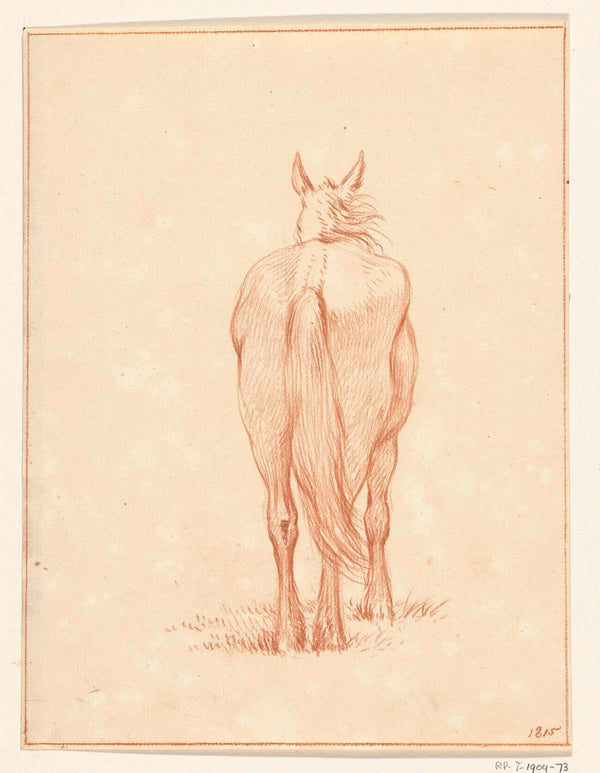 jean-bernard-1815-standing-horse-from-behind-art-print-fine-art-reproduction-wall-art-id-agymthz77