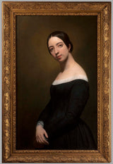 ary-scheffer-1840肖像肖像的鲍林·维奥多艺术印刷精美的艺术复制品墙上的艺术