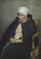 珍妮·尼斯特罗姆-1885-老法国乡村女人艺术印刷精美艺术复制品墙艺术 id-ah13a4a6o
