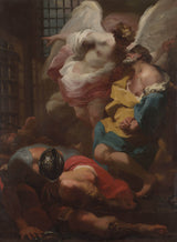 Gaetano-Gandolfi-1770-the-frigjøringen-of-saint-peter-art-print-fine-art-gjengivelse-vegg-art-id-ah1duhlk4