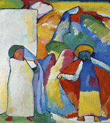wassily-kandinsky-1909-improvizacija-6-afrička-umjetnost-print-likovna-reprodukcija-zid-umjetnost-id-ah1lejl4k