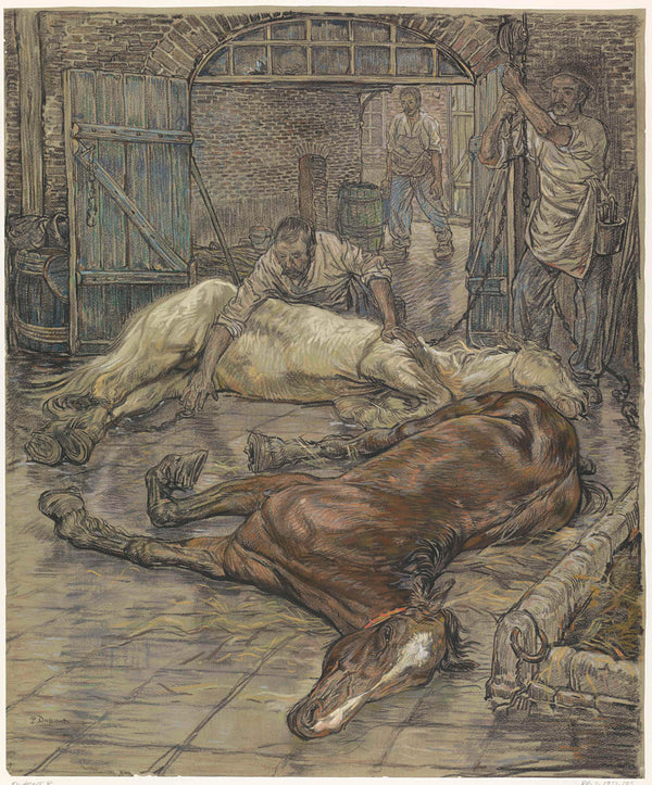 pieter-dupont-1880-the-slaughter-of-two-horses-art-print-fine-art-reproduction-wall-art-id-ah1zmnjl3