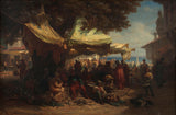 friedrich-alois-schonn-1868-market-konstantin-opel-art-print-reprodukcja-dzieł sztuki-wall-art-id-ah23dixee