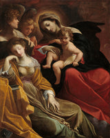 lodovico-carracci-1593-the-dream-of-saint-catherine-of-alexandria-art-print-fine-art-reproducción-wall-art-id-ah3uk25pv
