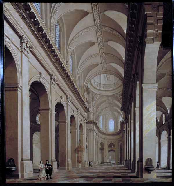 daniel-de-blieck-1661-view-idealized-inside-the-saint-sulpice-church-during-its-construction-art-print-fine-art-reproduction-wall-art