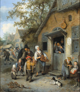 Cornelis-dusart-1680-wioska-dziewczęta-artystyka-reprodukcja-dzieł sztuki-ściana-sztuka-id-ah4r1hr08