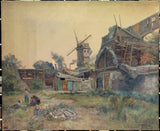 henri-arthur-bonnefoy-1900-moulins-in-montmartre-art-print-fine-art-reproduction-ukuta-sanaa