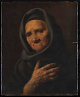 feodor-petrovitš-tšumakoff-portree-vana-naine-kunst-print-kujutav kunst-reproduktsioon-seinakunst