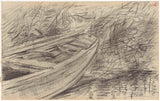 jozef-israels-1834-barco-remo-em terra-impressão de arte-reprodução de belas artes-arte de parede-id-ah8pmzk2j