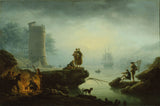 claude-joseph-vernet-1760-jutro-umetniški-tisk-likovna-reprodukcija-stenske-umetnosti-id-aha4bryf0