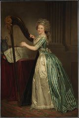 rose-adelaide-ducreux-1791-autoportrait-avec-une-harpe-art-reproduction-fine-art-reproduction-art-mural-id-ahaowg2yw