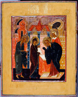 ecole-de-ecole-de-palekh-palekh-1700-prezentacija-christ-in-the-temple-art-print-fine-art-reprodukcija-zidna-umjetnost