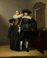 pieter-codde-1634-portret-pary-małżeńskiej-sztuka-druk-reprodukcja-dzieł sztuki-ścienna-id-ahbk0crxr
