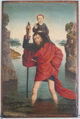 dieric-bouts-1485-聖克里斯托弗和嬰兒基督藝術印刷精美藝術複製牆藝術 id-ahcca3f0g