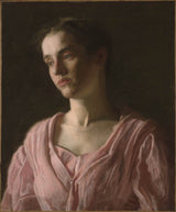 托马斯·埃金斯1895年-莫德·库克-夫人-罗伯特·c·里德-艺术印刷精美的艺术复制品-壁画-art-id-ahd59nrqr