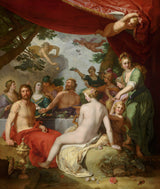 abraham-bloemaert-1638-the-fest-of-the-guder-at-the-wedding-of-Peleus-og-Thetis-art-print-fine-art-gjengivelse-vegg-art-id-ahddo97v7