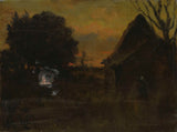 arthur-hawksley-1889-crepúsculo-chamado ao pôr do sol-impressão de arte-reprodução de belas artes-arte de parede-id-ahem28w6l