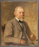 弗朗索瓦-舒默-1919-建築師的肖像-查爾斯-吉羅-路易斯-1851-1932-藝術印刷品美術複製品牆藝術