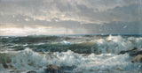 william-trost-richards-1890-surf-on-rocks-art-print-reprodukcja-dzieł sztuki-wall-art-id-ahhmutfp5