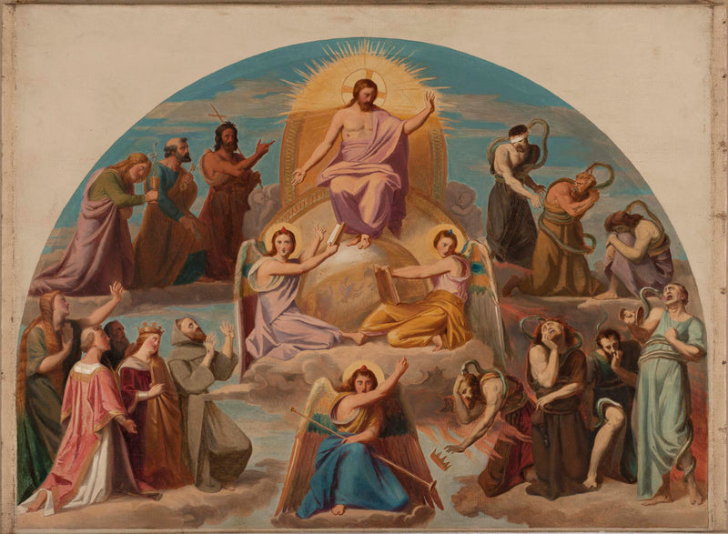 adolphe-roger-1843-sketch-for-the-church-of-st-elizabeth-the-last-judgment-art-print-fine-art-reproduction-wall-art