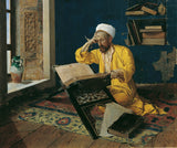 奧斯曼哈姆迪貝-1902-伊斯蘭神學家與古蘭經藝術印刷精美藝術複製品牆藝術 id-ahjr4cw2m