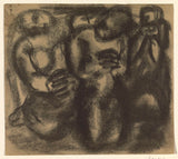 leo-gestel-1891-visand-rühma-inimeste-kunstitrükk-peen-kunsti-reproduktsioon-seinakunst-id-ahjxa2nmt