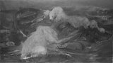 john-macallan-svan-1870-isbjörnar-klättrar-en-drivande-jolle-konst-tryck-fin-konst-reproduktion-väggkonst-id-ahkd5erd9
